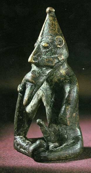 Бронзовая фигурка бога Ингви-Фрейра мифология