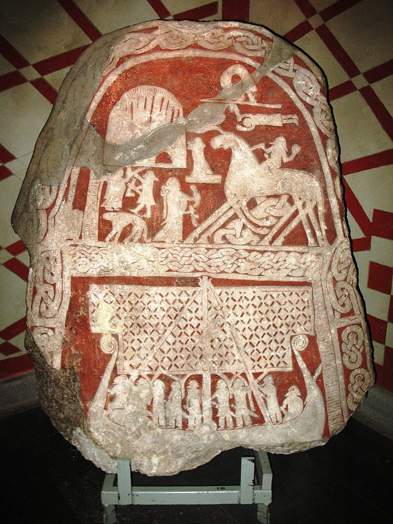 рунический Камень с изображением Тьэнгвиде